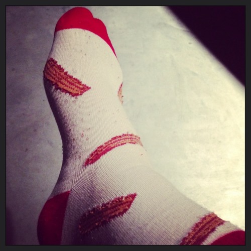 Socks worn on 2013-04-10 — Untitled