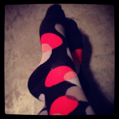 Socks worn on 2013-04-19 — Desk