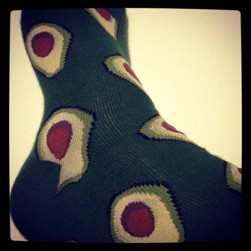 Socks worn on 2014-03-21 — Muni Avocado