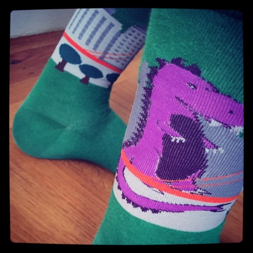 Socks worn on 2015-05-29 — Summer in SF
