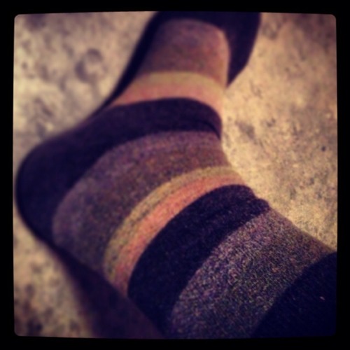 Socks worn on 2013-04-23 — Airport
