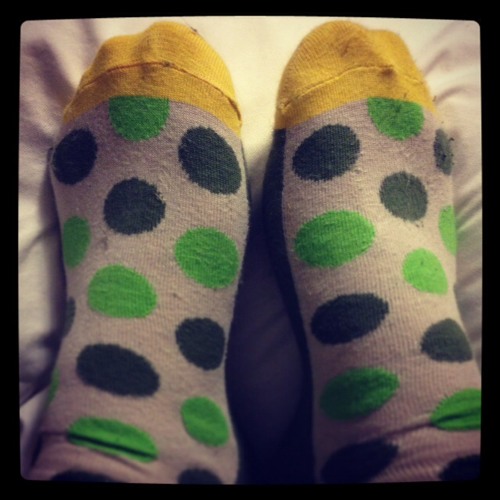 Socks worn on 2013-12-10 — Job Dots