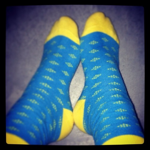 Socks worn on 2013-04-18 — Night